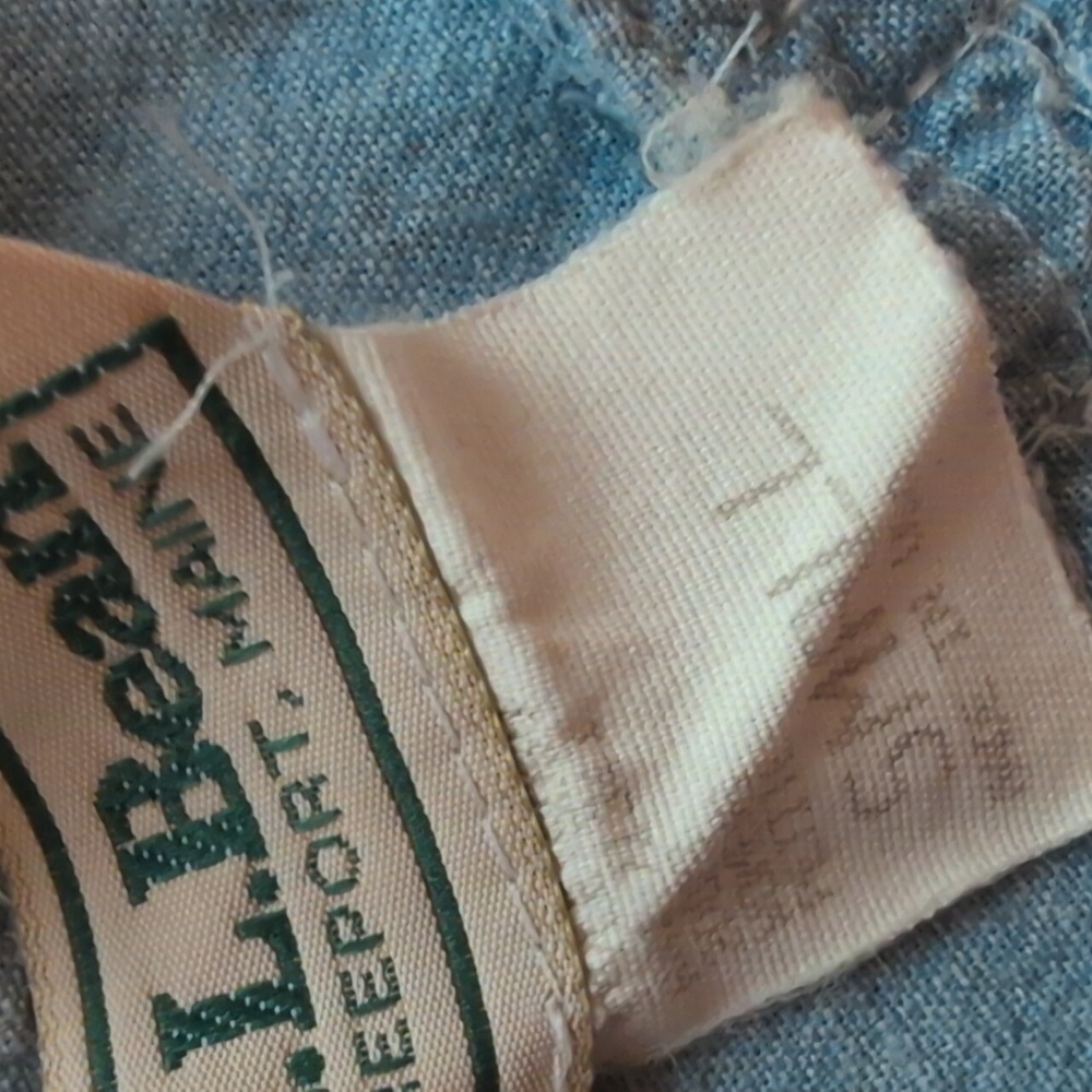 L.L. Bean Vintage Denim Dress - Picture 4 of 8